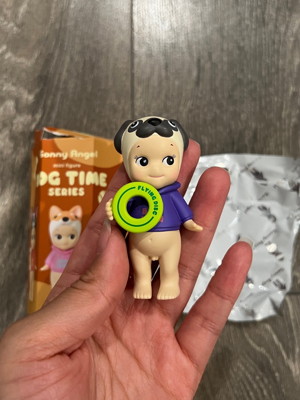 Brand NEW Sonny Angel Dog Time Series Mini Figure - Pug